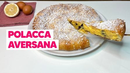 POLACCA AVERSANA: la ricetta tradizionale del dolce campano​ cremoso e profumato!