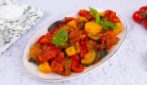 The delicious and easy to make STEWED VEGETABLES side dish!