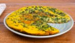 SPINACH FRITTATA in a pan: how to make it nice and tall and fluffy!