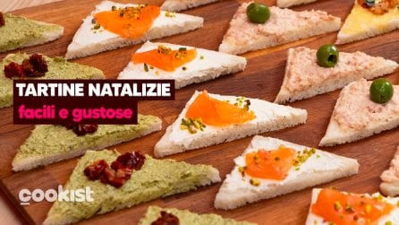 TARTINE NATALIZIE: 4 idee per un antipasto veloce e sfizioso!🎄🎅