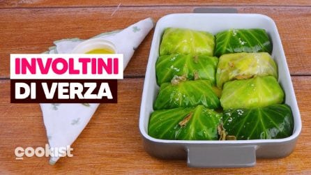 INVOLTINI DI VERZA: ripieni con CARNE e PATATE saranno davvero GUSTOSI! 💚