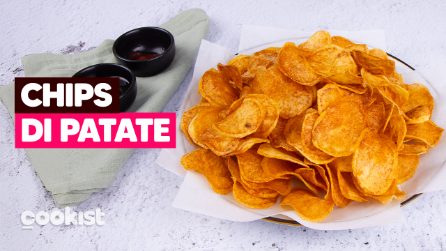 CHIPS DI PATATE FRITTE: CROCCANTI e SAPORITE! ✨