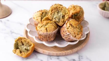 Muffin al pistacchio: come farli soffici e pieni di crema