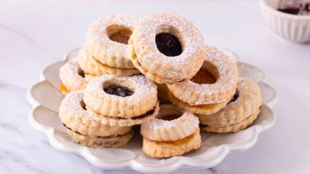 Biscotti occhi di bue: semplici e super golosi