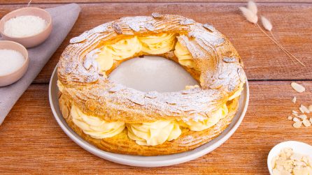 PARIS-BREST: la ricetta della pasticceria francese GOLOSISSIMA da fare a casa! 🤩