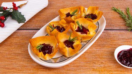 CESTINI DI PASTA FILLO: SUPER CROCCANTI e SAPORITI da servire come antipasto! 😋