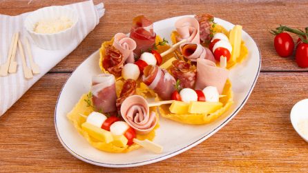 CESTINI DI PARMIGIANO: BELLISSIMI, CROCCANTI e SUPER SFIZIOSI!