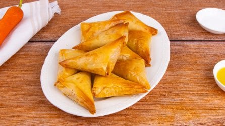 Con questi TRIANGOLINI DI PASTA FILLO la tua cena sarà unica! 😋