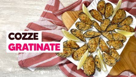 COZZE GRATINATE: fatte così sono IRRESISTIBILI! 😋