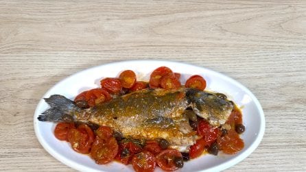 ORATA IN PADELLA: il secondo piatto facile e saporito