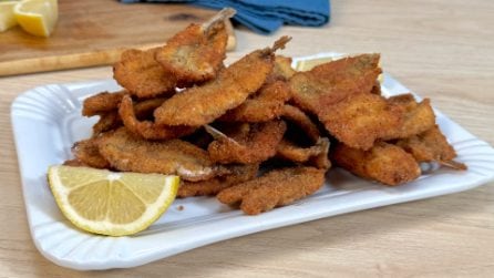 Alici fritte: come farle CROCCANTI E SAPORITE
