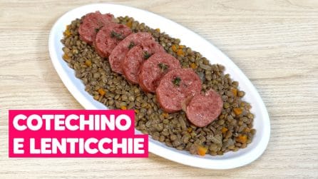 Cotechino e lenticchie: la ricetta TRADIZIONALE di CAPODANNO che non può proprio mancare!