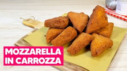Mozzarella in carrozza: la ricetta PERFETTA per averla super DORATA e FILANTE