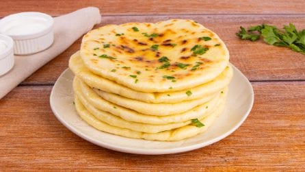 PANE NAAN: si gonfia in pochi minuti e diventa super morbido!