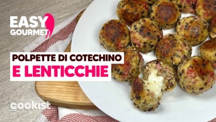 Polpette di lenticchie e cotechino: l'idea zero sprechi dopo le feste di Natale!