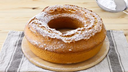 CIAMBELLA ALL’ARANCIA: non avrai bisogno del burro per questo dolce sofficissimo! 🍊🧡