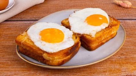 CROQUE MADAME: pane CROCCANTE e uovo SQUISITO renderanno questo piatto UNICO! 🍳🥪