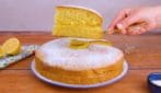 LEMON CAKE: EASY and with a DELICIOUS cream layer! 🍋