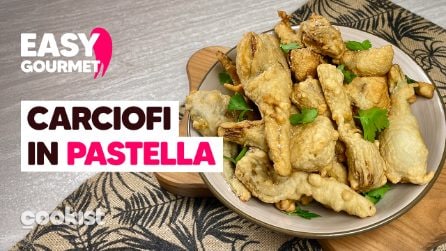 Carciofi fritti in pastella, semplicemente irresistibili!