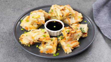 Ricetta autentica dei PANCAKE COREANI alle VERDURE!