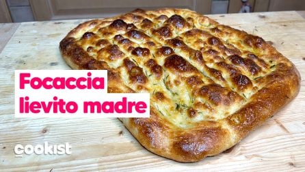 FOCACCIA LIEVITO MADRE