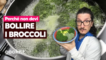Perché non devi far bollire i broccoli