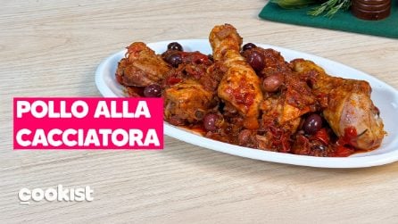 POLLO ALLA CACCIATORA: come farlo sugoso e saporito