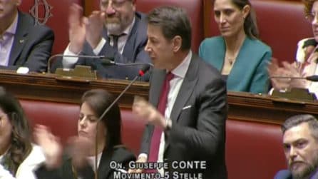 Conte attacca ministro Nordio durante l'informativa alla Camera: "Giudice assolutore di Almasri"