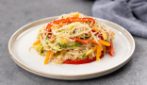 GLASS NOODLES WITH VEGETABLES: the rich and tasty recipe of Chinese origin!