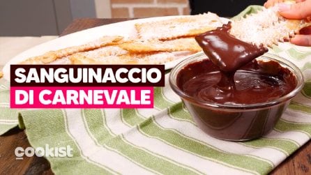 SANGUINACCIO DOLCE: La Ricetta della CREMA AL CIOCCOLATO tipica di CARNEVALE