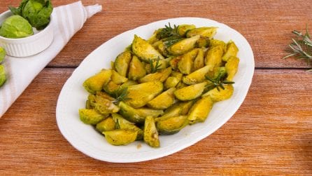 CAVOLETTI DI BRUXELLES IN PADELLA: la ricetta semplice e sfiziosa!