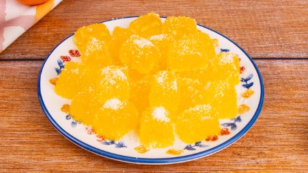 CARAMELLE GOMMOSE ALL’ARANCIA: ti serviranno solo pochi ingredienti!