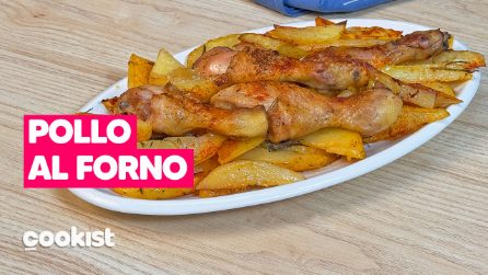 COSCETTE DI POLLO AL FORNO: facili e saporite