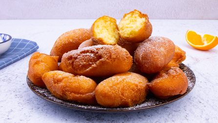 FRITTELLE ALL’ARANCIA: semplici, veloci e profumate!
