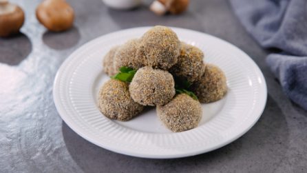 POLPETTE DI FUNGHI: la ricetta vegetariana facile e gustosissima!