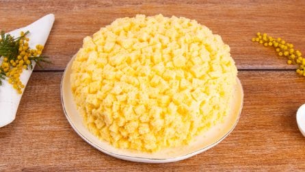 ITALIAN MIMOSA CAKE: very soft and spectacular!