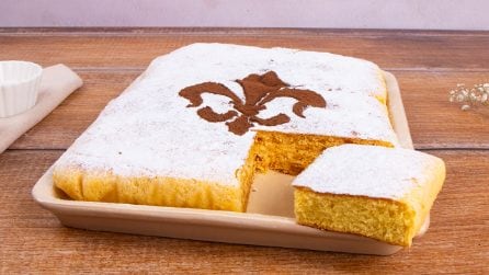 SCHIACCIATA FIORENTINA: il dolce tradizionale di Carnevale, soffice e profumato!