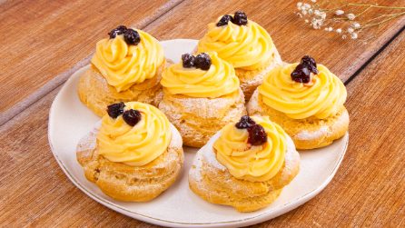 ZEPPOLE DI SAN GIUSEPPE SENZA GLUTINE: più leggere e più golose!