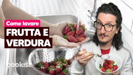 COME LAVARE FRUTTA E VERDURA: aceto e bicarbonato servono davvero?