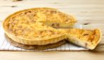 QUICHE LORRAINE: the creamy savory pie with bacon and cheese!