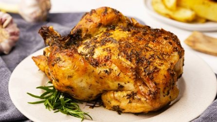 Come fare un POLLO ARROSTO tenero e succoso!