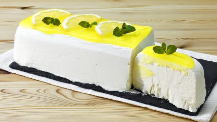 LEMON SEMIFREDDO: fresh and delicious!