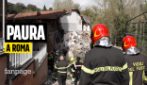 Paura a Roma per il crollo di una palazzina, estratto vivo un uomo. Il sindaco: "Forse fuga di gas"
