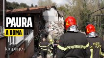 Paura a Roma per il crollo di una palazzina, estratto vivo un uomo. Il sindaco: "Forse fuga di gas"
