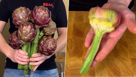 Come pulire i carciofi alla perfezione: il trucco dello chef