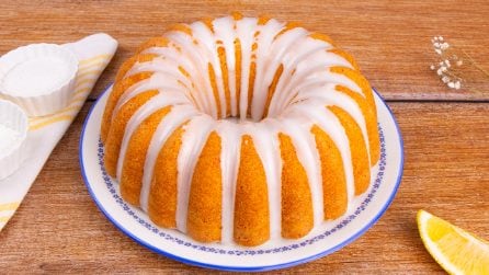 CIAMBELLA AL LIMONE: profumata, morbida e leggera!