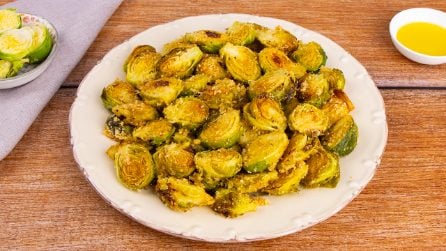 CAVOLETTI DI BRUXELLES AL FORNO: un piatto sano e delizioso!
