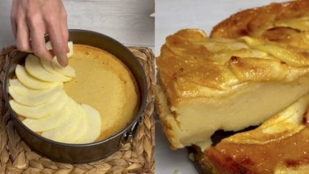 Torta di mele cremosa: la ricetta alternativa e super golosa