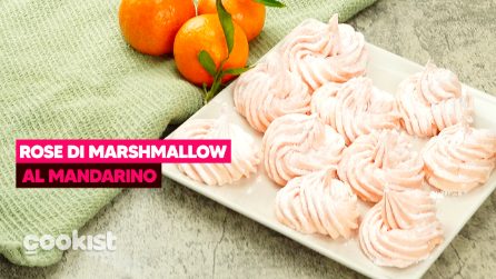 Rose di marshmallow al mandarino: un’idea soffice e golosa!