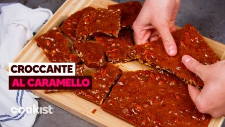 Croccante al caramello: il dolce gustoso e facile da fare!
